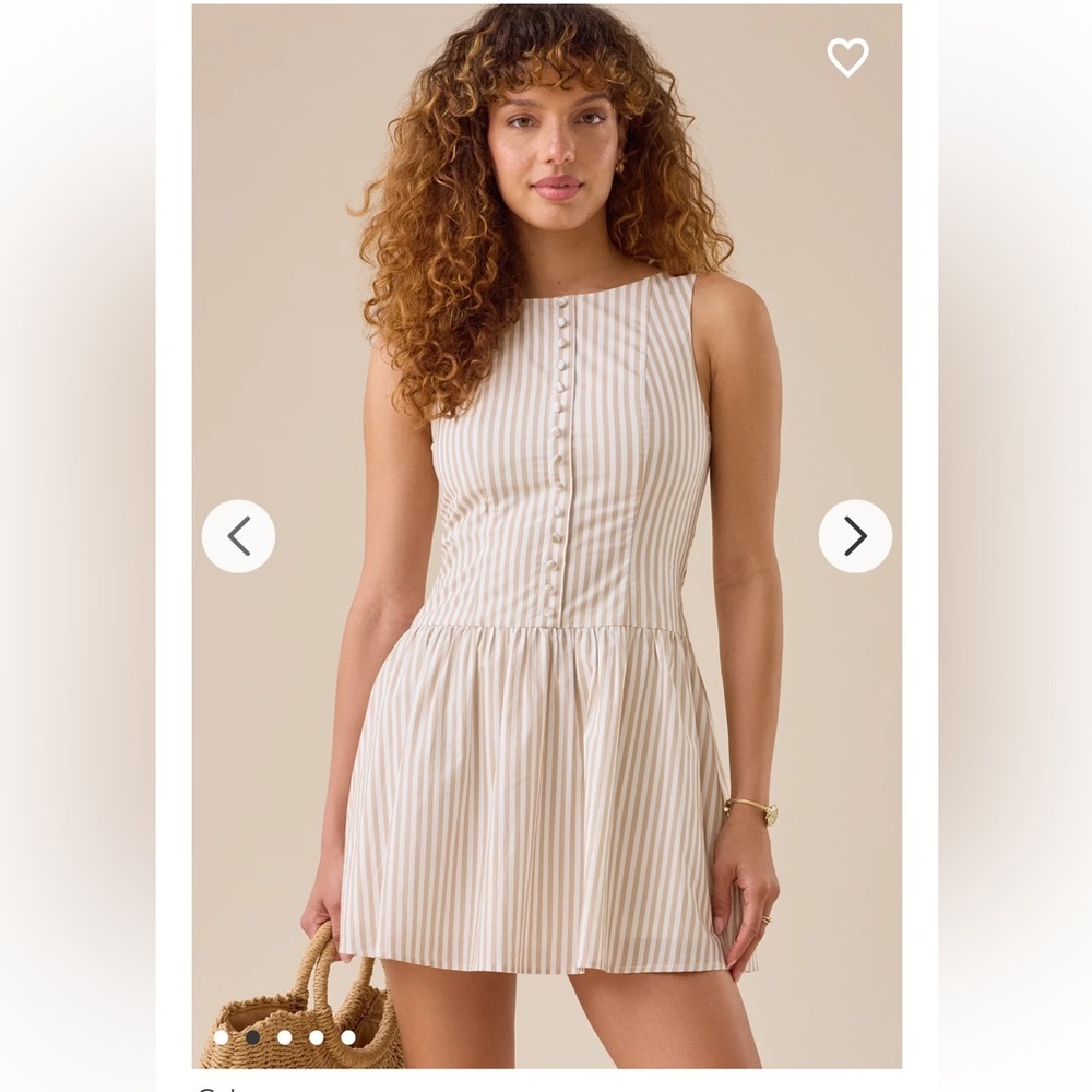 New with tags Altar’d State Bree Striped Mini Dress